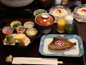 特別朝食をお部屋でお楽しみください。一例です。
