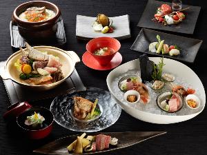 ◆天の謌会席／一品一品丁寧に作られた繊細かつ華やかな和食会席（イメージ写真）
