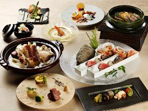 ◆風の謌会席／大地と海が育くんだ滋味を、繊細な和の膳でお愉しみください（イメージ写真）