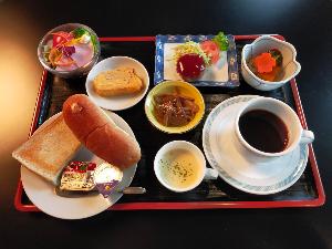 ■日替わり定食一例(ご飯) ご飯かパンのご希望は朝食会場でスタッフがお伺いします。