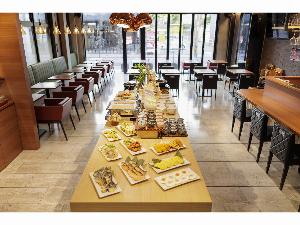 無料朝食会場（6時30分～9時30分、最終入店9時）