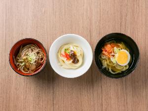 朝食バイキング「盛岡3大麺」