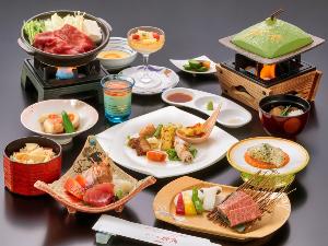 『来満さまコース』お料理一例 ※2022/4/9～2022/11/10までのメニュー。季節により献立は変更となります