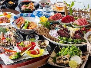 【旬彩物語／雲居コース】贅沢づくし♪大月町産本鮪の食べ比べに四万十牛や四万十鰻のレモン鍋など