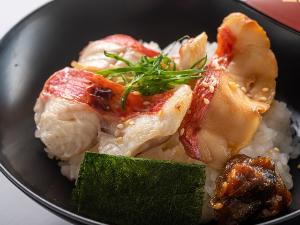 【「大椀仕立て」金目丼】ぷりっぷりの金目鯛を塩糀焼き、タレ焼き、柚庵焼きの３種の味わいで・・・