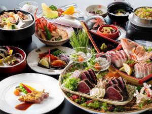 【旬彩物語／夏木立コース】伊勢海老や黒毛和牛、金目鯛に鮑！豪華食材を使用したシリーズ人気No,1コース