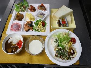 朝食バイキング（一例）