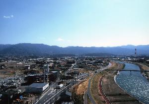 上層階からの眺め（日景　南側）