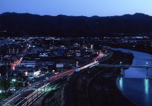 上層階からの眺め（夜景　南側）