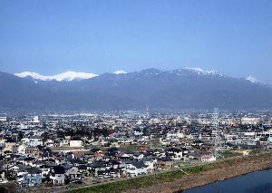 上層階からの眺め（日景　西側）