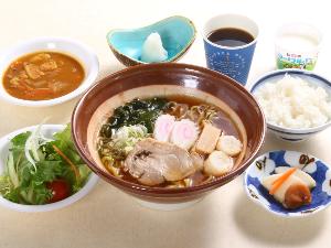 【プラン限定メニュー】朝食は青森名物「朝ラーメン」体験！