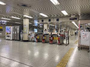 【京都市営地下鉄烏丸線 五条駅からのアクセス】(1)五条駅 北改札を出ます。