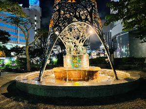 「愛のシーサー公園」ホテルより徒歩約3分