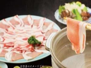  【琉球居酒屋Campur】料理一例　「アグー豚のしゃぶしゃぶ」