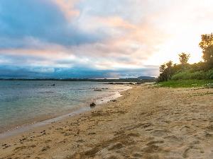 【プライベートビーチ】東海岸では沖縄のサンセットがご覧いただけます