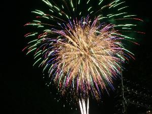 夏の夜空を彩る打ち上げ花火