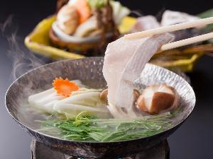 クエの濃厚な出汁はお鍋によく合います