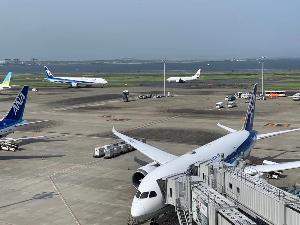 羽田空港第2ターミナル展望全景