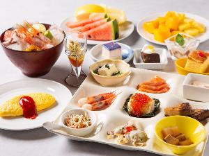 ＊【青函市場・朝食一例】魚介類を中心に使用した和洋中のお料理。※漁の関係上変更の場合有