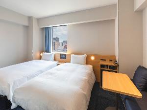 スタンダードツイン  18.7平米　110cm幅ベッド　50型インターネットテレビ　全館浄水システム採用　Wi-Fi＆有線LAN接続無料　加湿機能付空気清浄機