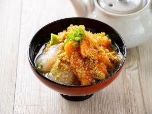 仙台朝市旬魚のだし茶漬け（メニュー一例）