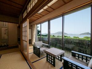 本館10畳/竹の間　西の浜、唐津湾をご覧いただけます