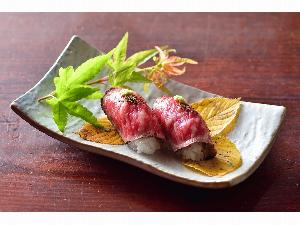 深山の上州牛会席【上州牛のにぎり】イメージ