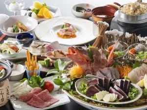 【皿鉢料理と土佐風会席】12～2月の内容となります。