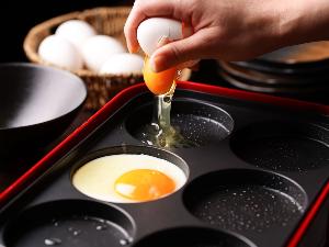 【朝食】おばんざいとハーフビュッフェ/卵料理