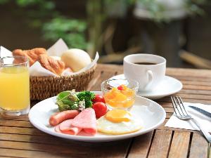 【朝食】おばんざいとハーフビュッフェ/洋食イメージ