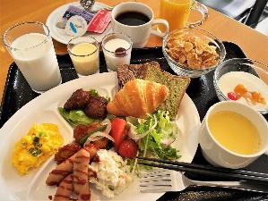 朝食盛り付けイメージ