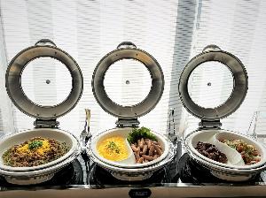 朝食バイキング