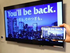 ご自身のスマホから動画や写真などをテレビに映すことができるミラーリング機能付TV。
