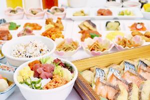 朝食バイキング
