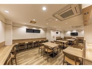 リニューアル♪「しらさぎラウンジ」朝食会場やウェルカムバー、お茶漬けサービスを毎日ご提供しています♪