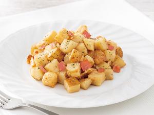 【ジャーマンポテト】ベーコンとじゃがいもの代表的なドイツの家庭料理。