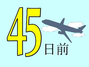 ★45日前までのご予約でお得に♪
