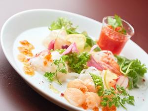 朝食ビュッフェ（例　季節や日ごとにメニュー内容は変更致します。）