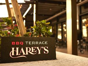 BBQ TERRACE HAREY’S／17:00〜22:00（L.O 21:00）／4月〜10月営業