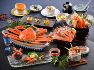 【夕食】海老蟹三昧会席（イメージ）