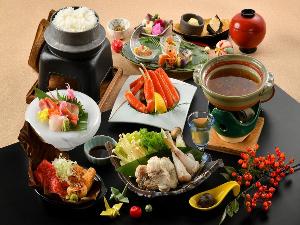 【夕食】基本会席（冬のイメージ）