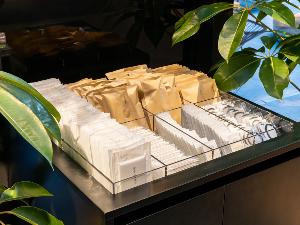 ◆客室備品｜1階アメニティコーナー