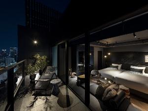 ◆プレミアムツイン｜大阪なんばの夜景をテラスから一望いただけます