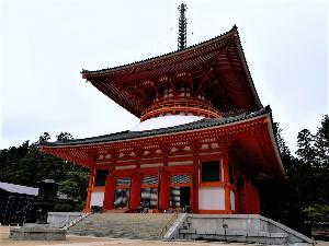 【高野山　壇上伽藍　根本大塔】高野山観光の代表的スポットです♪