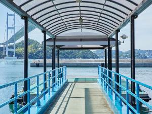 馬島港。プレジャーボートはこちらから発着します。