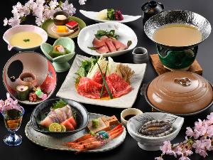 【夕食】春の基本会席＜イメージ＞