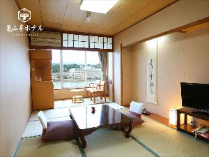 【リバービュー】禁煙｜スタンダード和室8畳＋広縁（30平米）