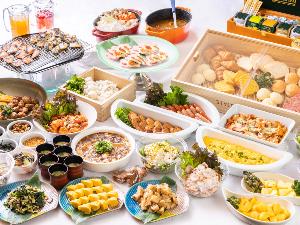 朝食ブッフェ(イメージ)
