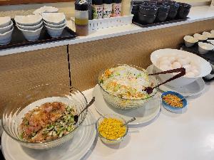 朝食ビュッフェ