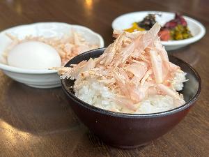 朝食かつお節